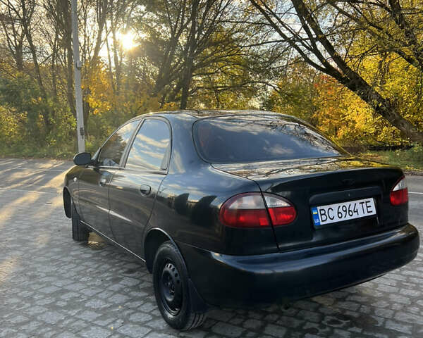 Дэу Ланос 2006 в Львове на Automoto.ua Черный Дэу Ланос, объемом двигателя 1.5 л и пробегом 188 тыс. км за 2000 $, фото 3 на Automoto.ua
