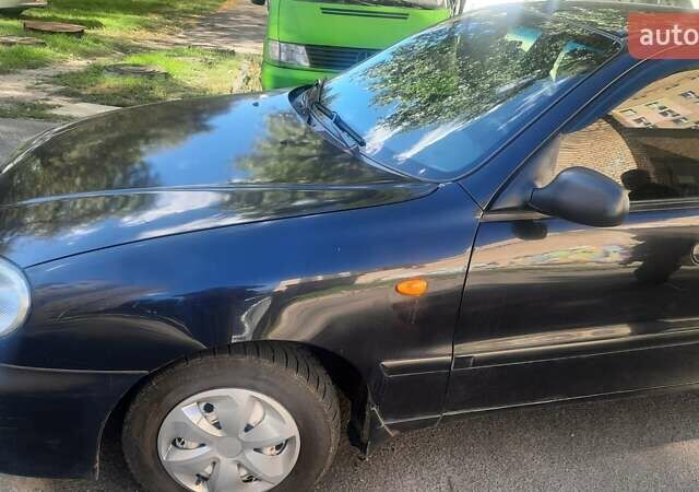 Черный Дэу Ланос, объемом двигателя 1.5 л и пробегом 110 тыс. км за 1500 $, фото 10 на Automoto.ua