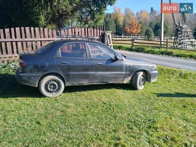 Дэу Ланос 2007 в Яремче на Automoto.ua Черный Дэу Ланос, объемом двигателя 1.5 л и пробегом 200 тыс. км за 1018 $, фото 2 на Automoto.ua
