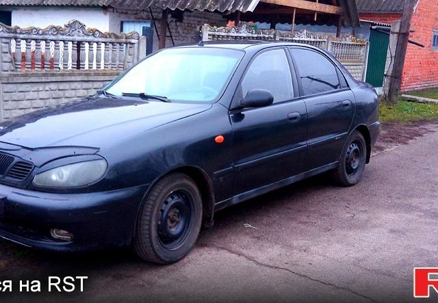 Черный Дэу Ланос, объемом двигателя 1.5 л и пробегом 0 тыс. км за 1999 $, фото 2 на Automoto.ua