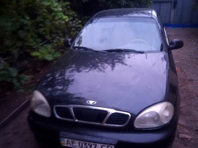 Черный Дэу Ланос, объемом двигателя 1.5 л и пробегом 110 тыс. км за 1780 $, фото 2 на Automoto.ua