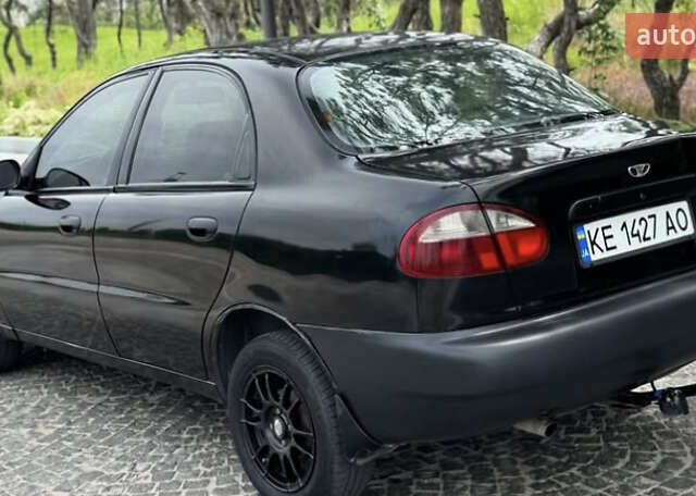 Черный Дэу Ланос, объемом двигателя 1.5 л и пробегом 233 тыс. км за 2200 $, фото 4 на Automoto.ua