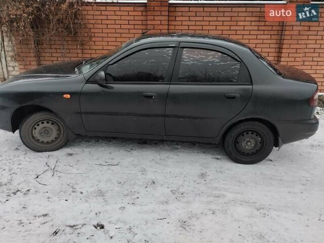 Черный Дэу Ланос, объемом двигателя 1.5 л и пробегом 145 тыс. км за 1200 $, фото 8 на Automoto.ua