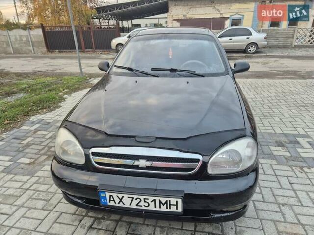 Деу Ланос 2007 у Новомосковске на Automoto.ua Чорний Деу Ланос, об'ємом двигуна 1.5 л та пробігом 252 тис. км за 2500 $, фото 1 на Automoto.ua