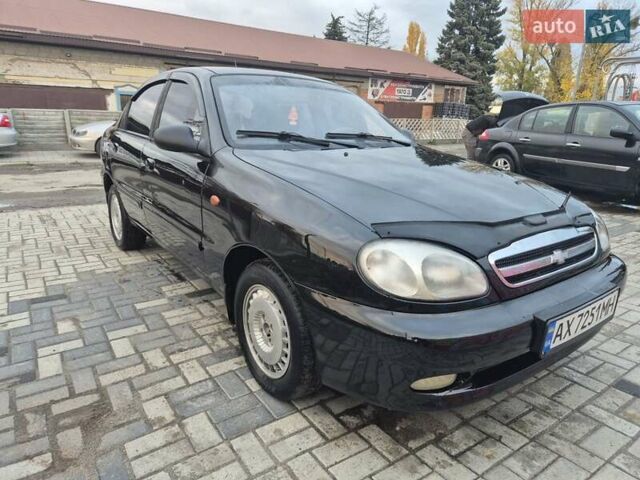 Деу Ланос 2007 у Новомосковске на Automoto.ua Чорний Деу Ланос, об'ємом двигуна 1.5 л та пробігом 252 тис. км за 2500 $, фото 2 на Automoto.ua