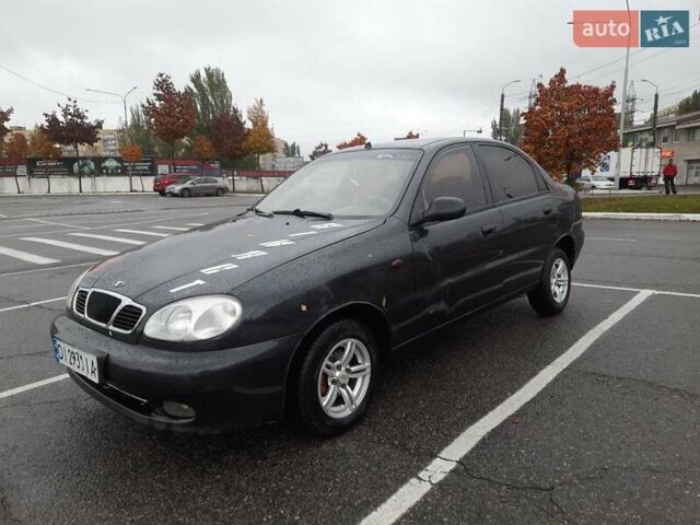 Дэу Ланос 2007 в Днепре (Днепропетровске) на Automoto.ua Черный Дэу Ланос, объемом двигателя 1.5 л и пробегом 205 тыс. км за 2100 $, фото 5 на Automoto.ua