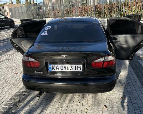 Дэу Ланос 2007 в Киеве на Automoto.ua Черный Дэу Ланос, объемом двигателя 1.6 л и пробегом 190 тыс. км за 2800 $, фото 10 на Automoto.ua