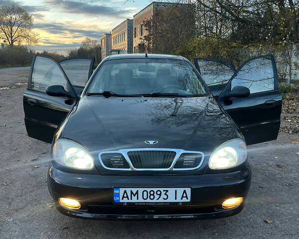 Деу Ланос 2007 у Черняхове на Automoto.ua Чорний Деу Ланос, об'ємом двигуна 1.5 л та пробігом 113 тис. км за 2700 $, фото 11 на Automoto.ua