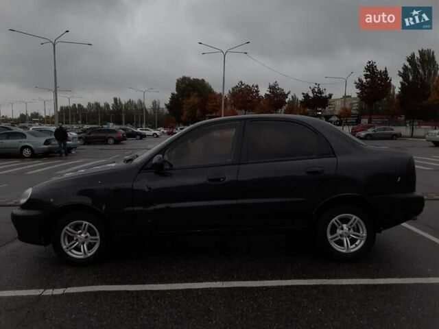 Дэу Ланос 2007 в Днепре (Днепропетровске) на Automoto.ua Черный Дэу Ланос, объемом двигателя 1.5 л и пробегом 205 тыс. км за 2100 $, фото 1 на Automoto.ua