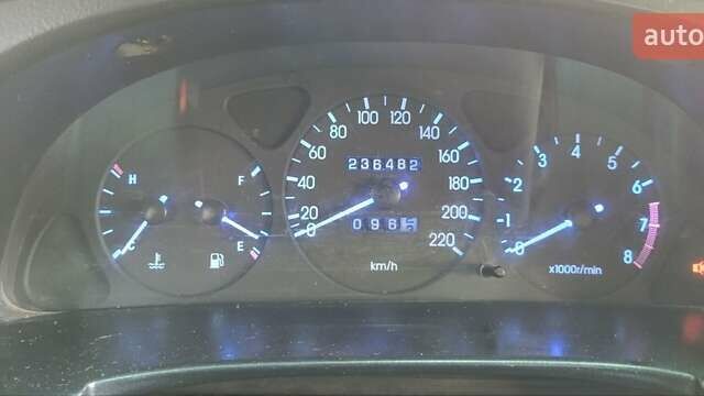 Черный Дэу Ланос, объемом двигателя 1.5 л и пробегом 236 тыс. км за 2300 $, фото 2 на Automoto.ua