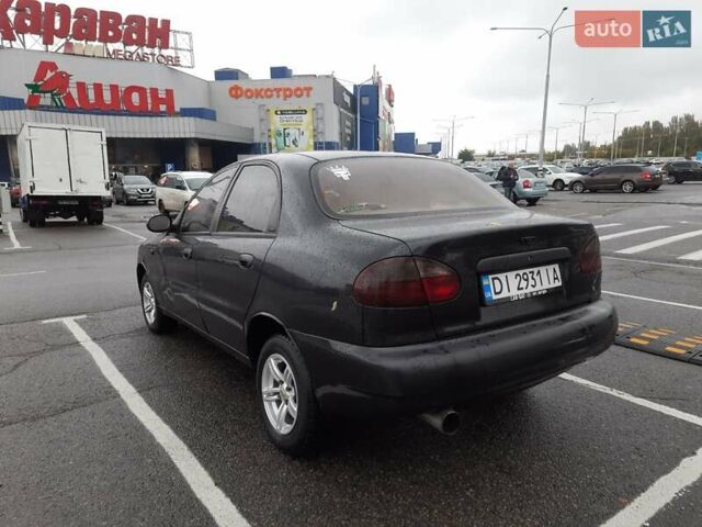 Дэу Ланос 2007 в Днепре (Днепропетровске) на Automoto.ua Черный Дэу Ланос, объемом двигателя 1.5 л и пробегом 205 тыс. км за 2100 $, фото 3 на Automoto.ua