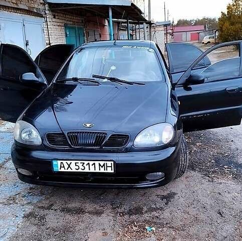 Черный Дэу Ланос, объемом двигателя 1.5 л и пробегом 239 тыс. км за 1900 $, фото 8 на Automoto.ua