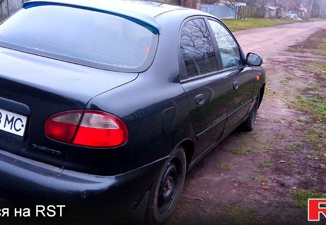 Черный Дэу Ланос, объемом двигателя 1.5 л и пробегом 0 тыс. км за 1999 $, фото 4 на Automoto.ua