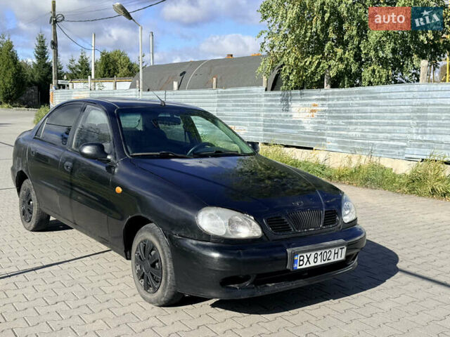 Чорний Деу Ланос, об'ємом двигуна 1.5 л та пробігом 190 тис. км за 1550 $, фото 4 на Automoto.ua