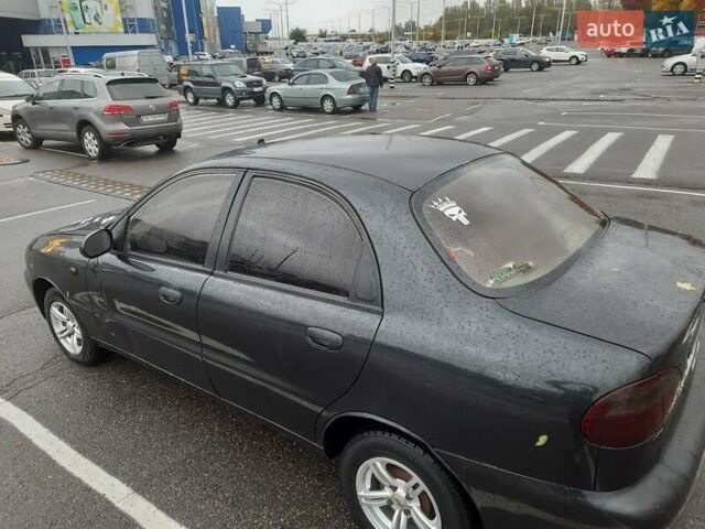 Дэу Ланос 2007 в Днепре (Днепропетровске) на Automoto.ua Черный Дэу Ланос, объемом двигателя 1.5 л и пробегом 205 тыс. км за 2100 $, фото 4 на Automoto.ua