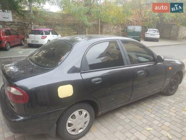 Дэу Ланос 2007 в Одессе на Automoto.ua Черный Дэу Ланос, объемом двигателя 1.5 л и пробегом 240 тыс. км за 1200 $, фото 3 на Automoto.ua