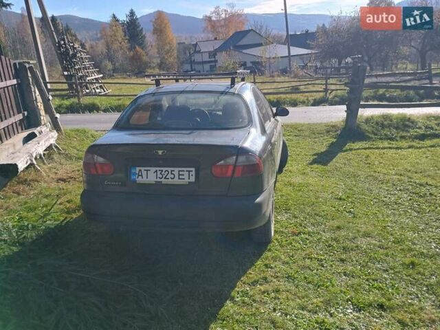 Дэу Ланос 2007 в Яремче на Automoto.ua Черный Дэу Ланос, объемом двигателя 1.5 л и пробегом 200 тыс. км за 1018 $, фото 1 на Automoto.ua