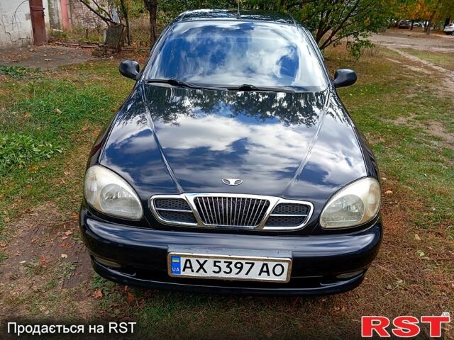 Черный Дэу Ланос, объемом двигателя 1.5 л и пробегом 337 тыс. км за 3000 $, фото 2 на Automoto.ua