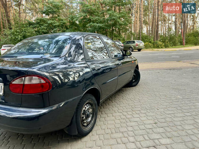 Черный Дэу Ланос, объемом двигателя 1.5 л и пробегом 197 тыс. км за 2400 $, фото 6 на Automoto.ua