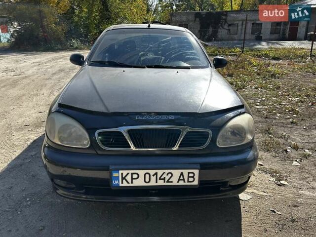 Черный Дэу Ланос, объемом двигателя 1.6 л и пробегом 154 тыс. км за 3500 $, фото 6 на Automoto.ua
