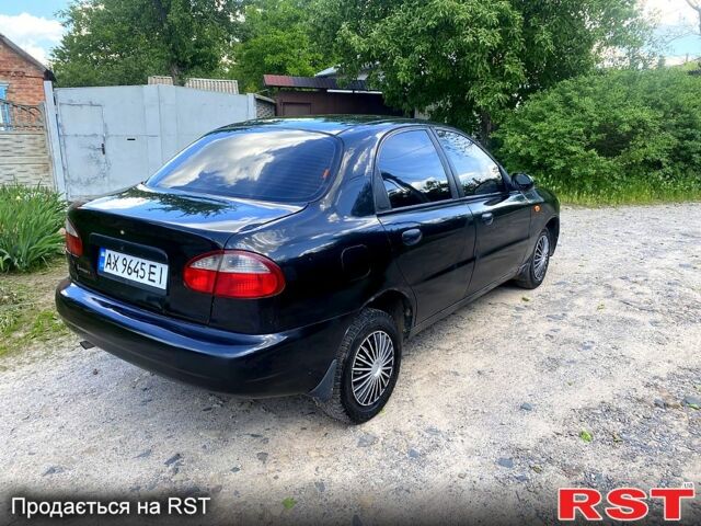 Черный Дэу Ланос, объемом двигателя 1.5 л и пробегом 200 тыс. км за 1850 $, фото 6 на Automoto.ua