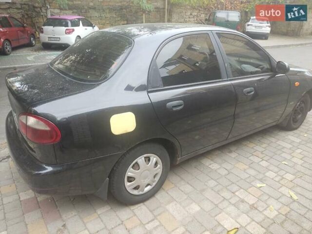 Дэу Ланос 2007 в Одессе на Automoto.ua Черный Дэу Ланос, объемом двигателя 1.5 л и пробегом 240 тыс. км за 1200 $, фото 1 на Automoto.ua