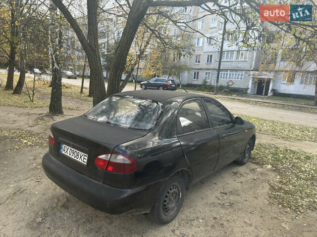 Деу Ланос 2007 у Славуте на Automoto.ua Чорний Деу Ланос, об'ємом двигуна 1.5 л та пробігом 209 тис. км за 1050 $, фото 3 на Automoto.ua