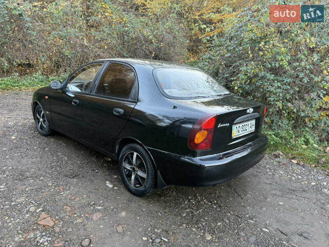 Черный Дэу Ланос, объемом двигателя 1.5 л и пробегом 300 тыс. км за 1700 $, фото 3 на Automoto.ua