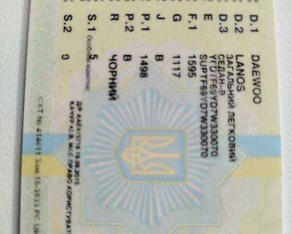 Черный Дэу Ланос, объемом двигателя 1.5 л и пробегом 270 тыс. км за 2850 $, фото 24 на Automoto.ua