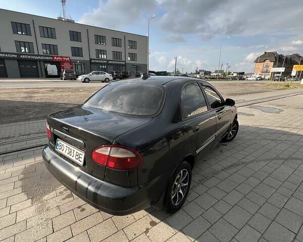 Деу Ланос 2007 у Тернополі на Automoto.ua Чорний Деу Ланос, об'ємом двигуна 1.5 л та пробігом 219 тис. км за 2100 $, фото 3 на Automoto.ua