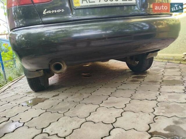 Черный Дэу Ланос, объемом двигателя 1.5 л и пробегом 270 тыс. км за 2850 $, фото 1 на Automoto.ua