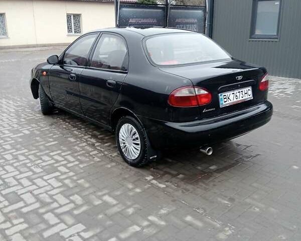 Черный Дэу Ланос, объемом двигателя 1.5 л и пробегом 224 тыс. км за 1499 $, фото 8 на Automoto.ua