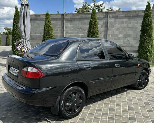 Деу Ланос 2007 у Кропивницькому (Кіровограді) на Automoto.ua Чорний Деу Ланос, об'ємом двигуна 1.5 л та пробігом 180 тис. км за 2899 $, фото 4 на Automoto.ua