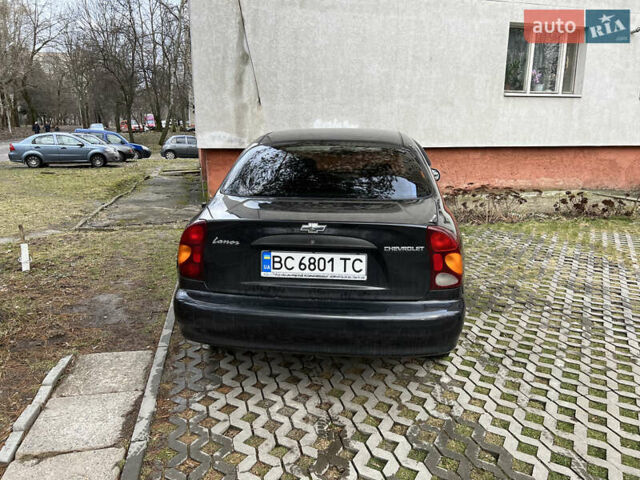 Чорний Деу Ланос, об'ємом двигуна 1.5 л та пробігом 166 тис. км за 2200 $, фото 5 на Automoto.ua