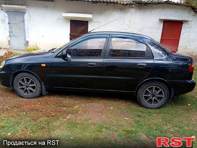 Черный Дэу Ланос, объемом двигателя 1.5 л и пробегом 337 тыс. км за 3000 $, фото 3 на Automoto.ua