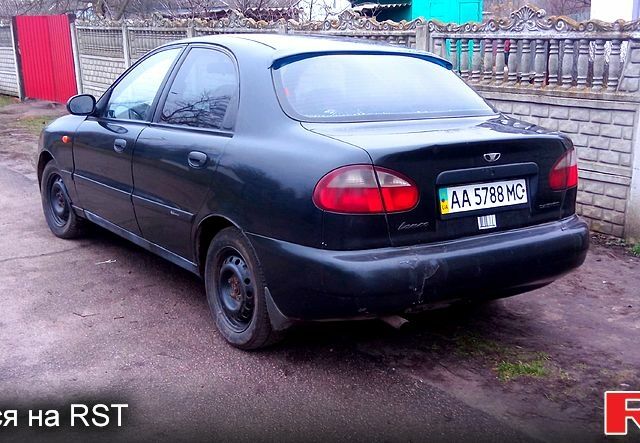 Черный Дэу Ланос, объемом двигателя 1.5 л и пробегом 0 тыс. км за 1999 $, фото 3 на Automoto.ua