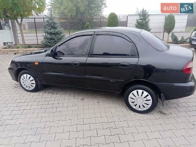Черный Дэу Ланос, объемом двигателя 1.5 л и пробегом 500 тыс. км за 2400 $, фото 5 на Automoto.ua
