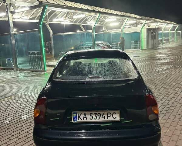Черный Дэу Ланос, объемом двигателя 1.5 л и пробегом 210 тыс. км за 2199 $, фото 7 на Automoto.ua