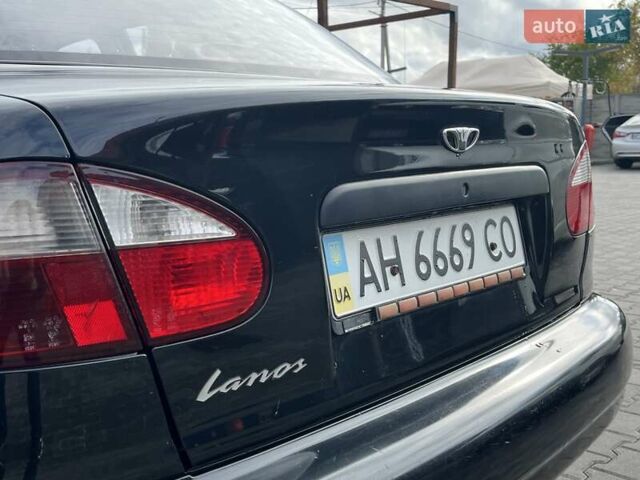 Черный Дэу Ланос, объемом двигателя 1.5 л и пробегом 105 тыс. км за 2450 $, фото 15 на Automoto.ua