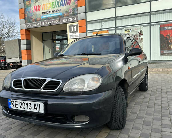 Чорний Деу Ланос, об'ємом двигуна 1.5 л та пробігом 181 тис. км за 1888 $, фото 1 на Automoto.ua