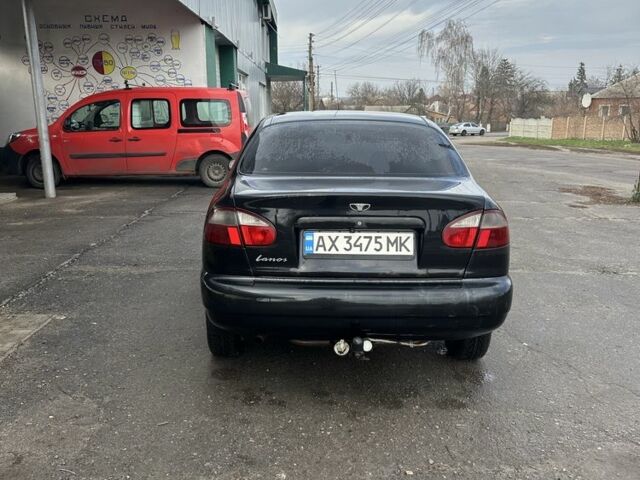 Черный Дэу Ланос, объемом двигателя 1.5 л и пробегом 150 тыс. км за 1700 $, фото 4 на Automoto.ua