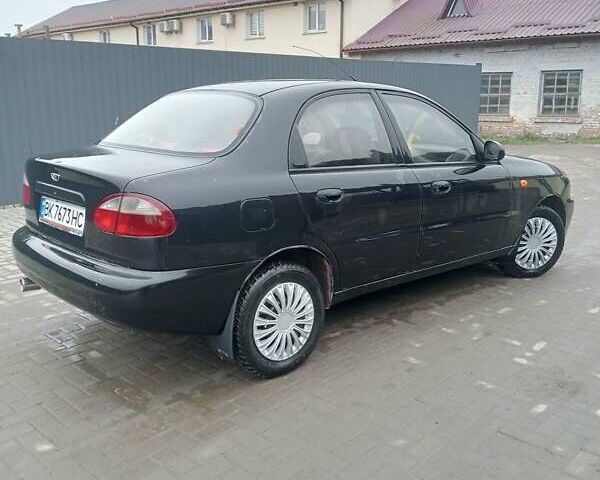 Черный Дэу Ланос, объемом двигателя 1.5 л и пробегом 224 тыс. км за 1499 $, фото 6 на Automoto.ua