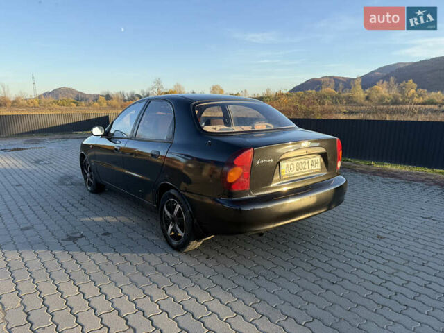 Чорний Деу Ланос, об'ємом двигуна 1.5 л та пробігом 300 тис. км за 1800 $, фото 3 на Automoto.ua