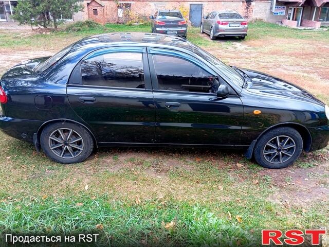 Черный Дэу Ланос, объемом двигателя 1.5 л и пробегом 337 тыс. км за 3000 $, фото 5 на Automoto.ua