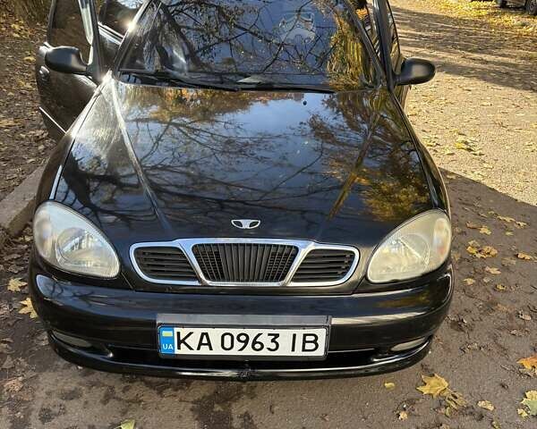 Дэу Ланос 2007 в Киеве на Automoto.ua Черный Дэу Ланос, объемом двигателя 1.6 л и пробегом 190 тыс. км за 2800 $, фото 13 на Automoto.ua