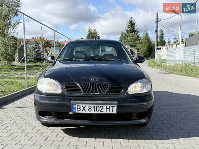 Чорний Деу Ланос, об'ємом двигуна 1.5 л та пробігом 190 тис. км за 1550 $, фото 3 на Automoto.ua