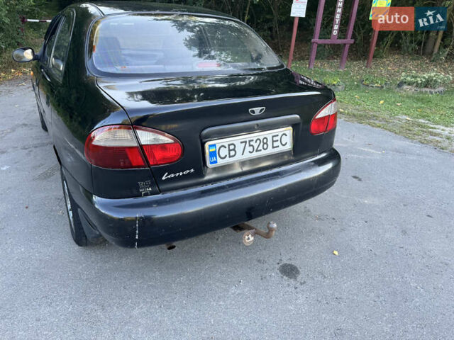 Чорний Деу Ланос, об'ємом двигуна 1.5 л та пробігом 200 тис. км за 1350 $, фото 5 на Automoto.ua
