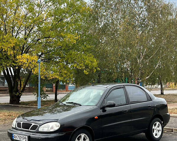 Дэу Ланос 2007 в Краматорске на Automoto.ua Черный Дэу Ланос, объемом двигателя 1.5 л и пробегом 150 тыс. км за 2100 $, фото 5 на Automoto.ua