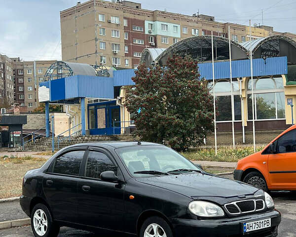 Дэу Ланос 2007 в Краматорске на Automoto.ua Черный Дэу Ланос, объемом двигателя 1.5 л и пробегом 150 тыс. км за 2100 $, фото 1 на Automoto.ua