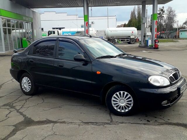 Черный Дэу Ланос, объемом двигателя 1.5 л и пробегом 180 тыс. км за 2550 $, фото 5 на Automoto.ua